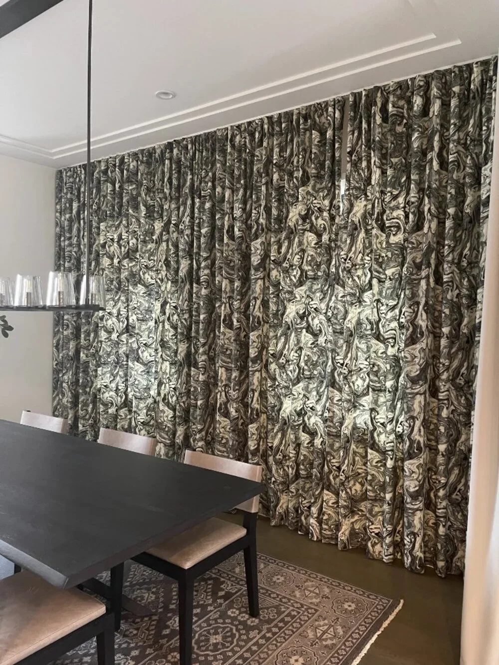 Custom-Made Floor-Length Drapes – 78% Off Original $1,800 Price!!!